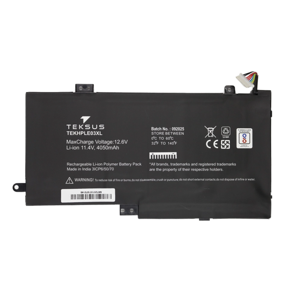 Teksus Laptop Battery Compatible For HP Envy X360 | LE03XL view 3